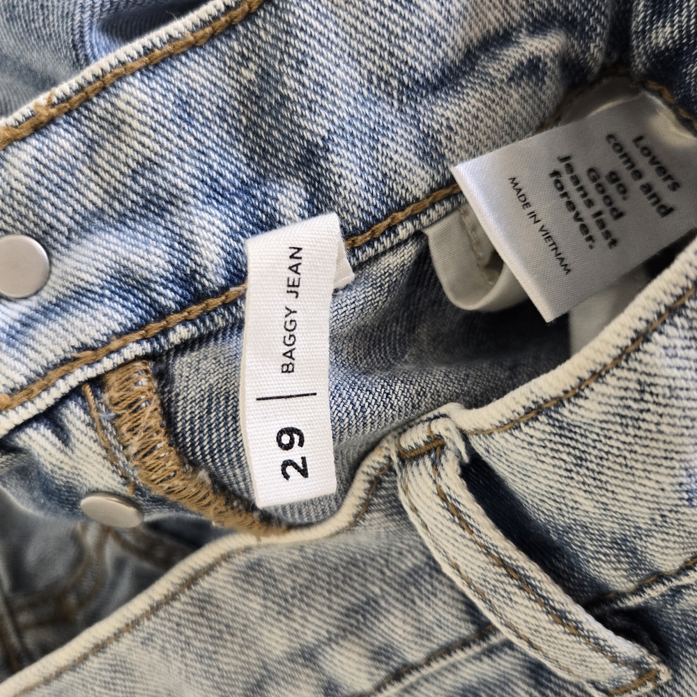 Pacsun Baggy Raw Hem Jeans - Picture 8 of 10